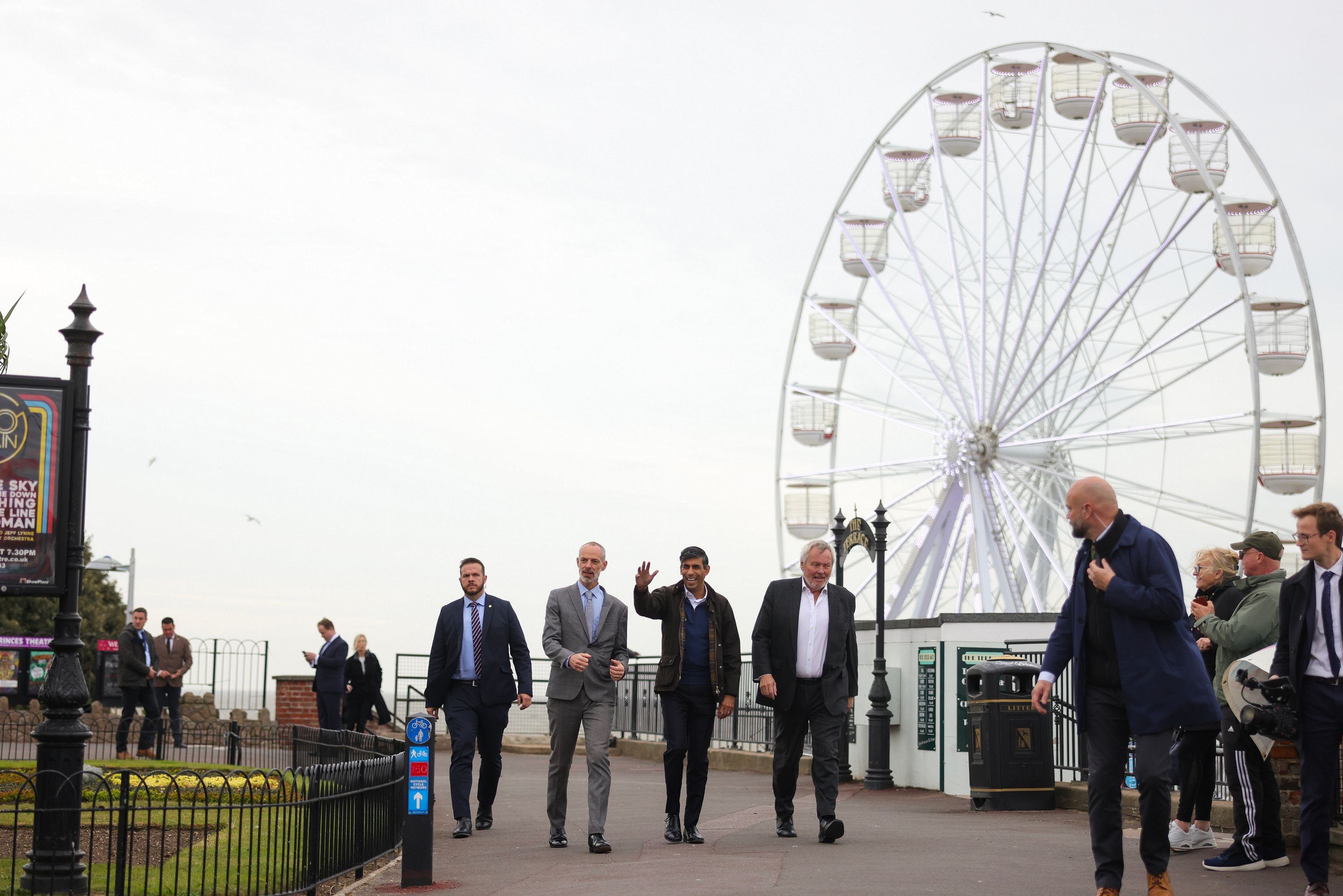 Prime Minister visits Clacton to view Levelling Up work